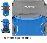 Batoh Husky Ultralight Rony 50l modrá
