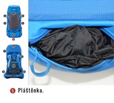 Batoh Husky Ultralight Rony 50l modrá