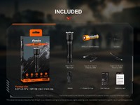 Svítilna Fenix TK 17 černá